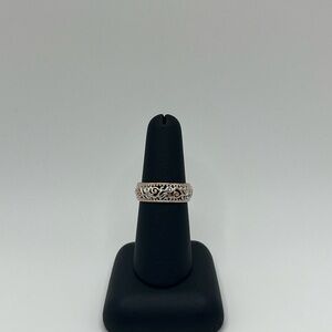 Elegant Silver Filigree Ring